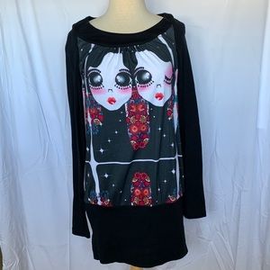 Vintage Custo Barcelona long sleeve t shirt